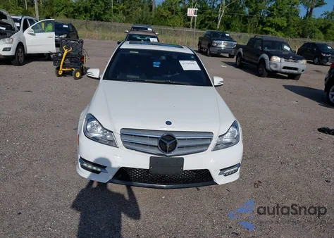 2013 Mercedes-Benz C 250 Luxury/Sport from USA, damaged, VIN WDDGF4HB9DA828192